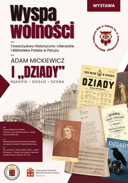 ‘The Island of Freedom: The Historical and Literary Society and the Polish Library in Paris’