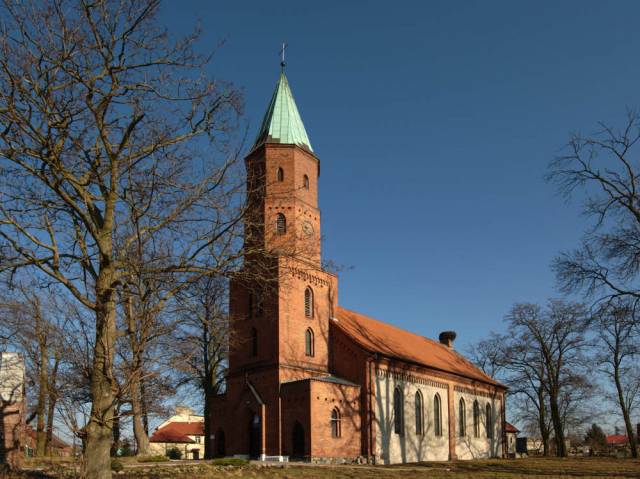 Römisch-katholische Kirche des Heiligsten Herzens Jesu in Granów