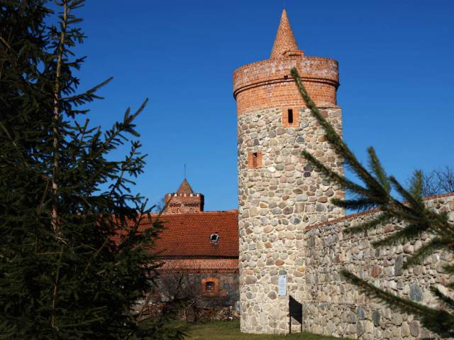 Mediaeval walls in Myślibórz