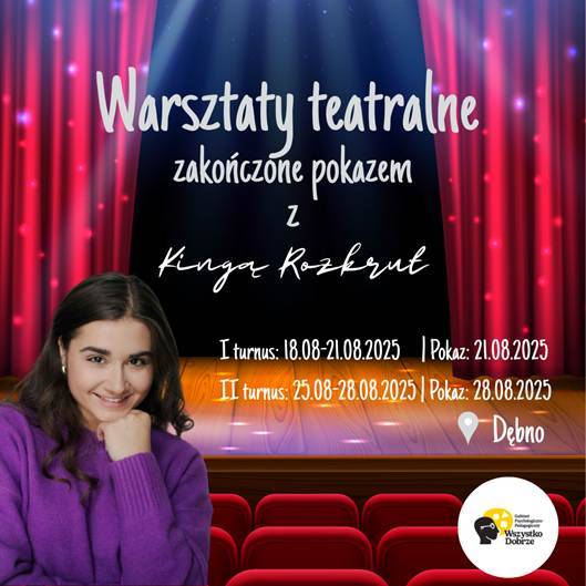 Warsztaty teatralne dla dzieci, młodzieży i dorosłych!