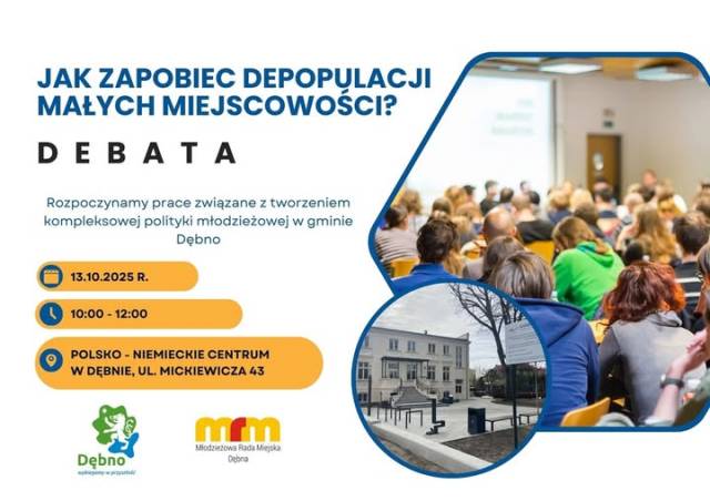 Dialog o depopulacji i polityce młodzieżowej w gminie Dębno